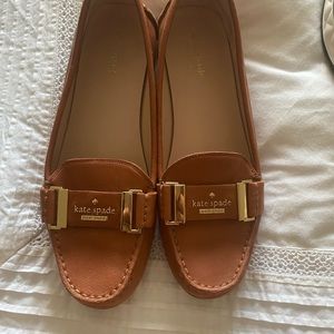 Kate spade cognac loafers!